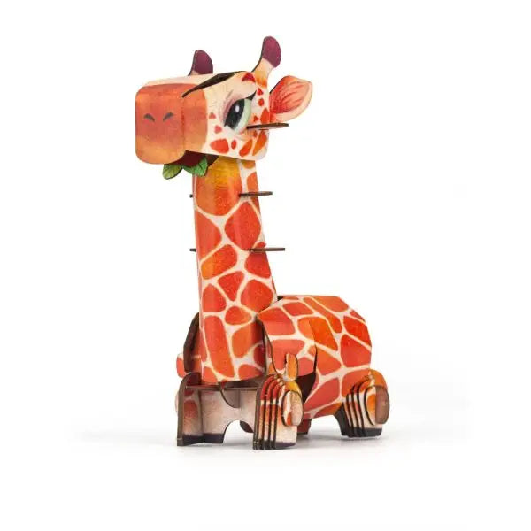 Construction and Play Build 'n' Sound 3D Puzzle - Giraffe