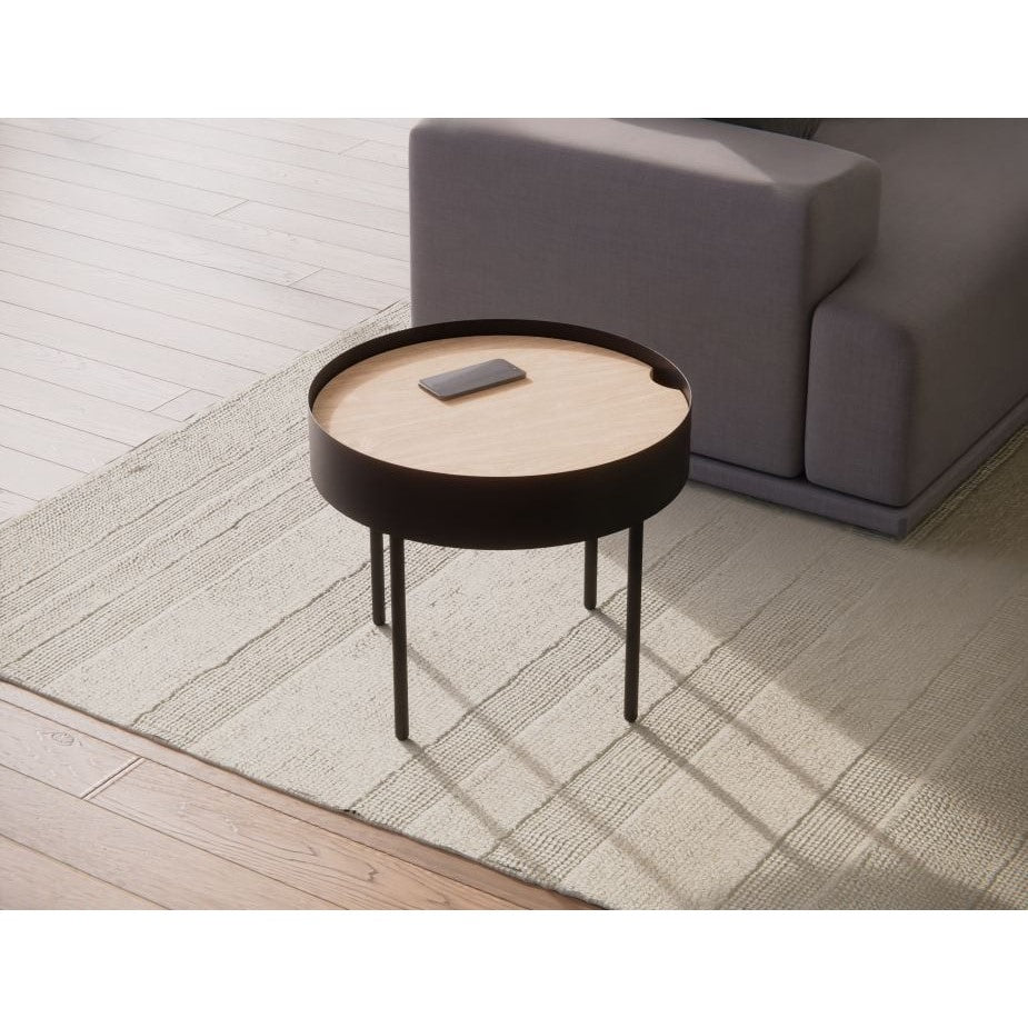 Contemplative Small Black Coffee Table 50cms