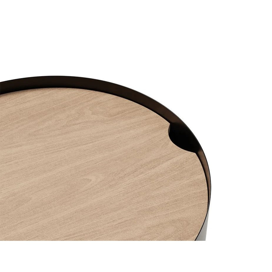 Contemplative Small Black Coffee Table 50cms