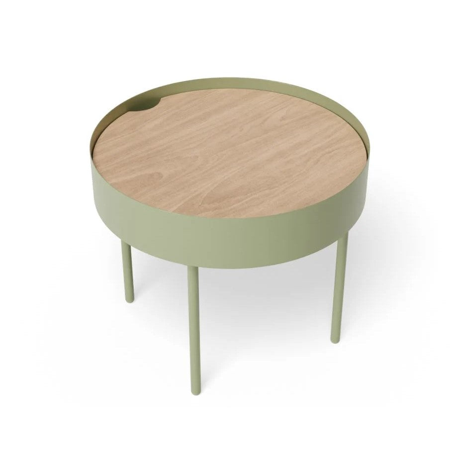 Contemplative Small Green Coffee Table 50cms