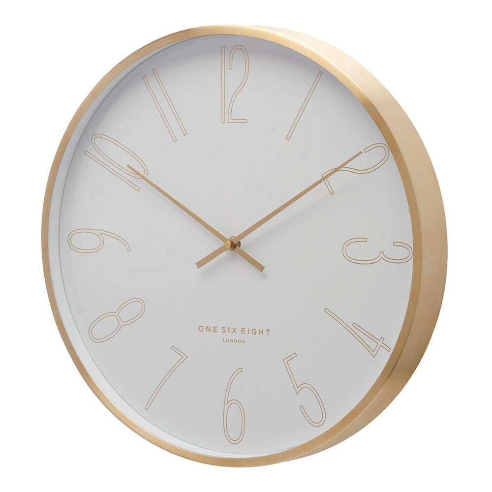 Contemporary Bloom Wall Clock 40cms (Available in 2 colors)