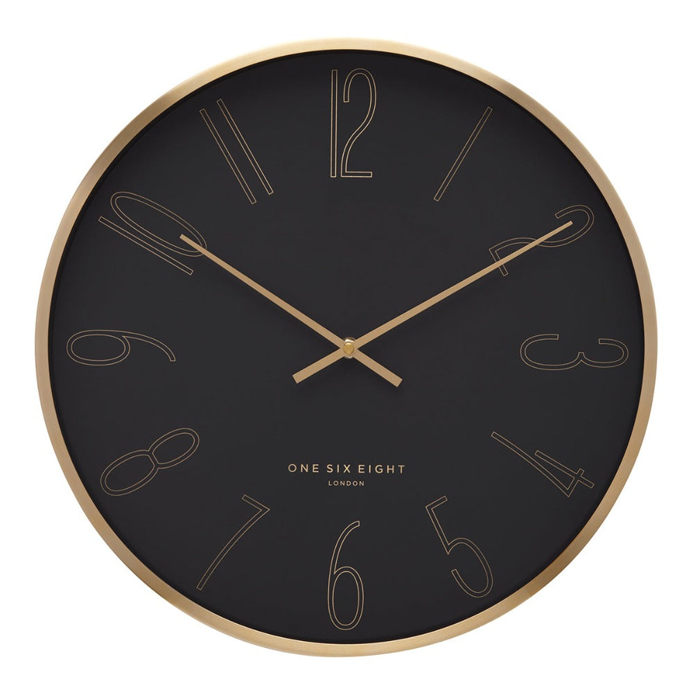 Contemporary Bloom Wall Clock 40cms (Available in 2 colors)