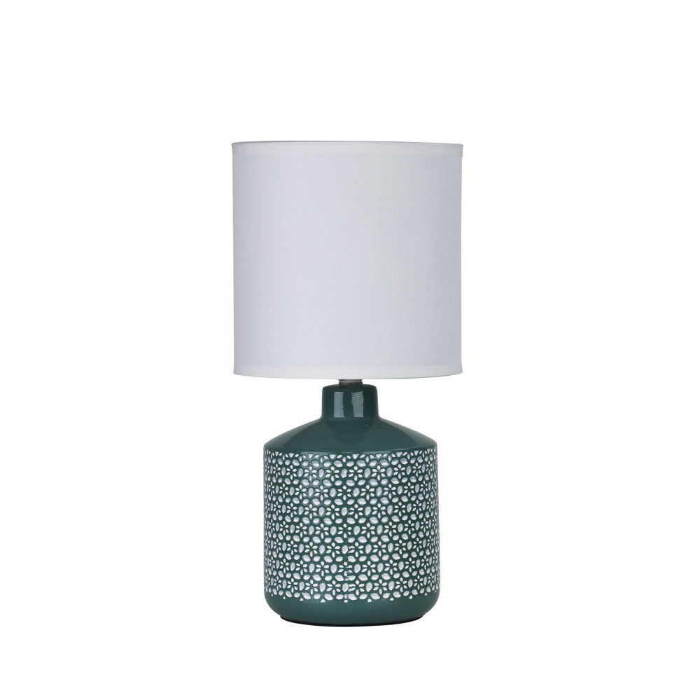 Contemporary Ceramic Table Lamp 38cms (Available in 6 Colors)