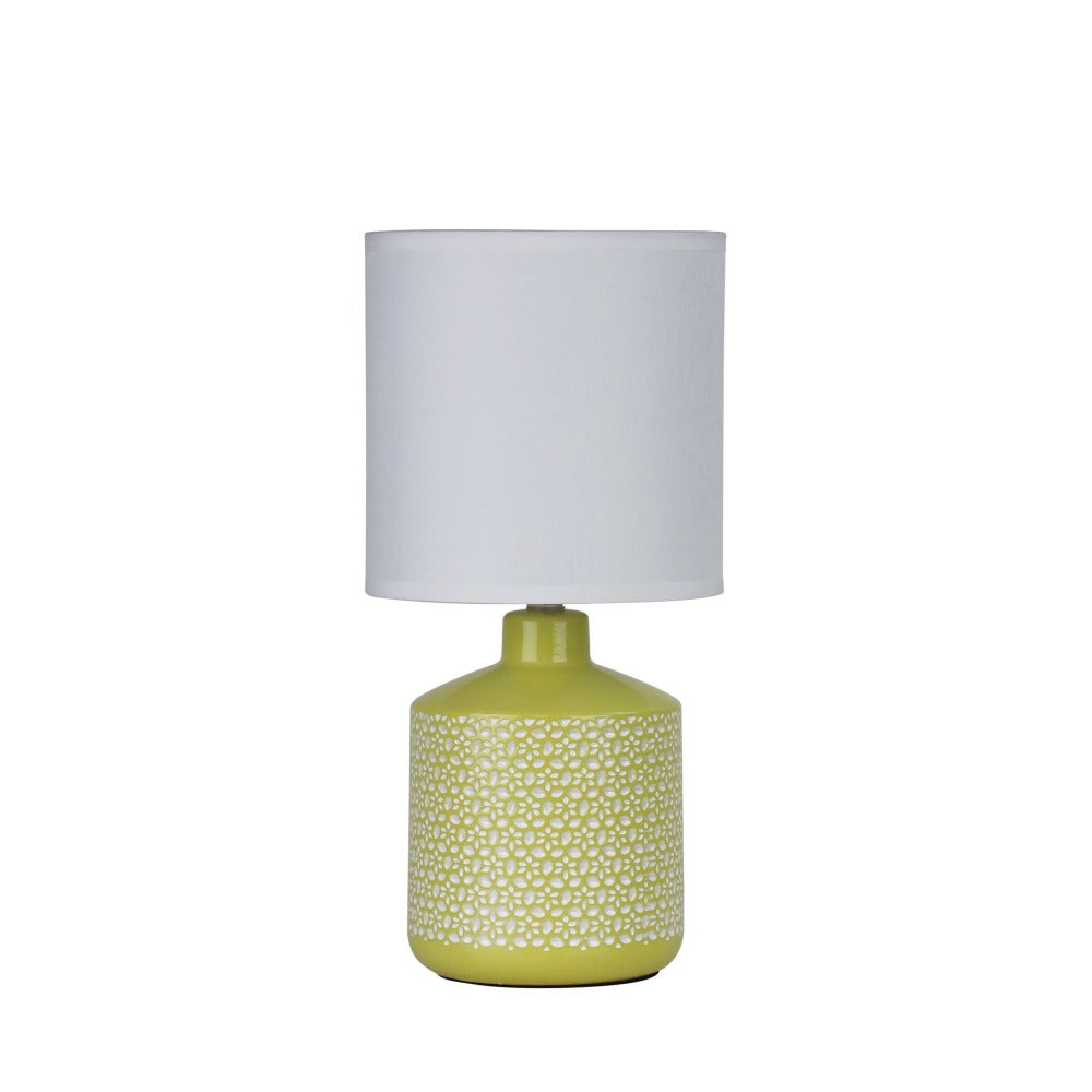 Contemporary Ceramic Table Lamp 38cms (Available in 6 Colors)