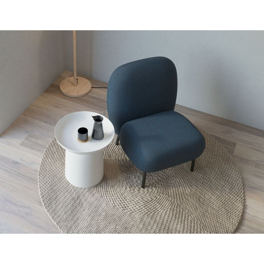 Contemporary Dark Blue Single Seater Sofa (Available in 2 Frame Colors)