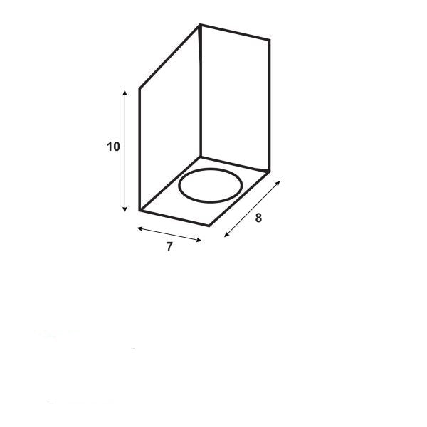 Contemporary Design Outdoor Wall Light (Available in 2 Colors)