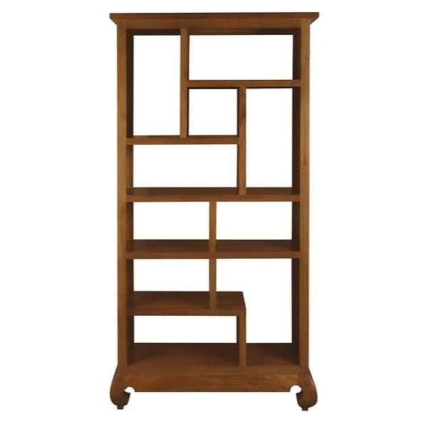 Contemporary Display Dynasty 10 Cube Shelf - Light Brown