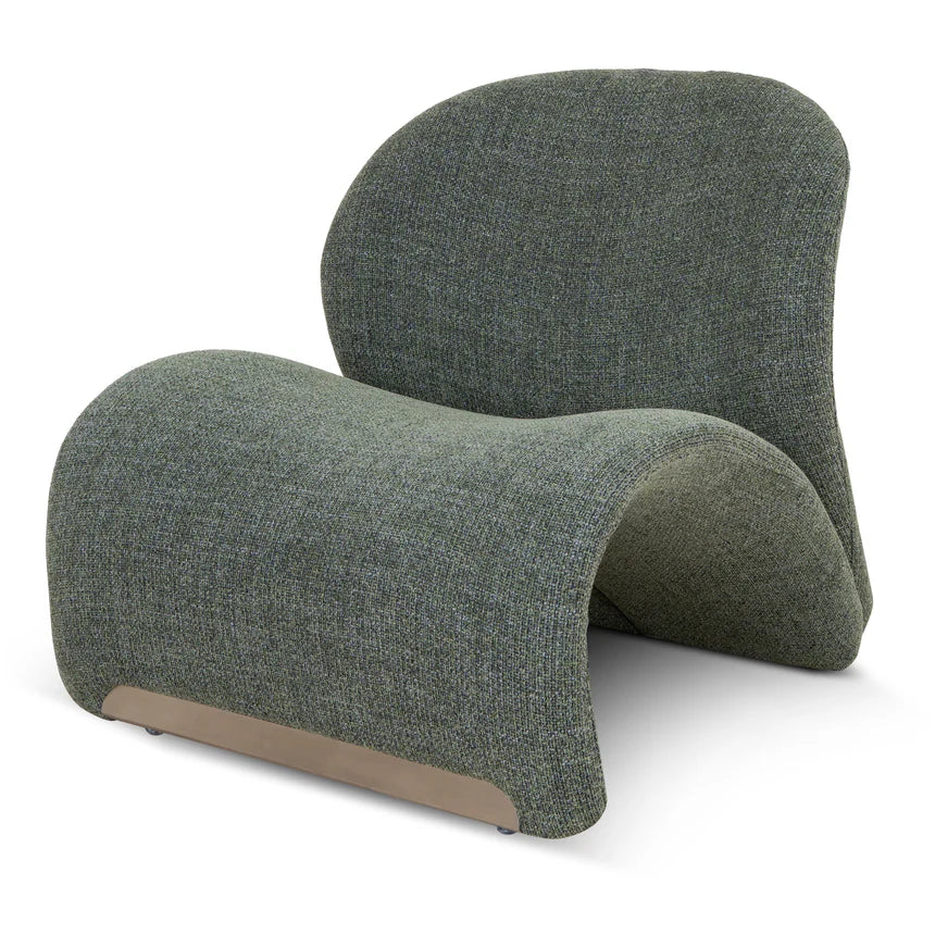 Contemporary Elegance Lounge Chair - Green