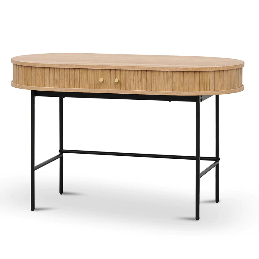 Contemporary Home Office Desk 120cms - Natural