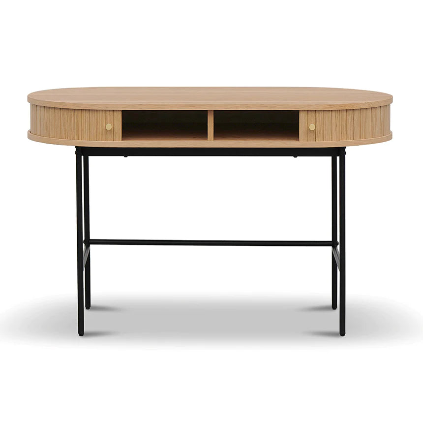 Contemporary Home Office Desk 120cms - Natural