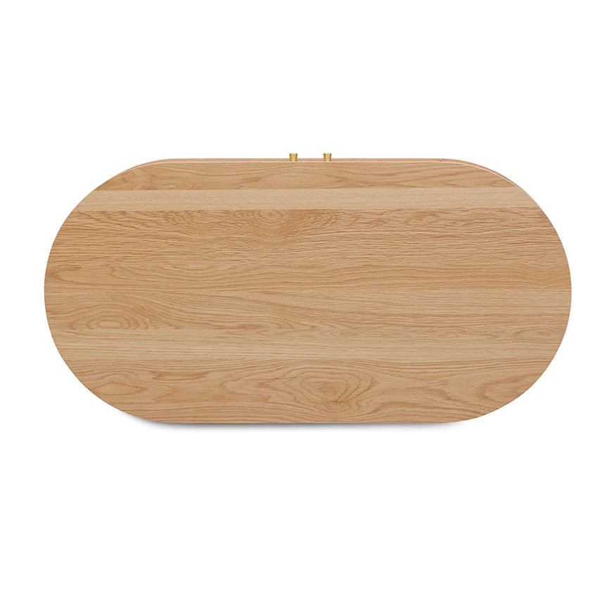 Contemporary Home Office Desk 120cms - Natural