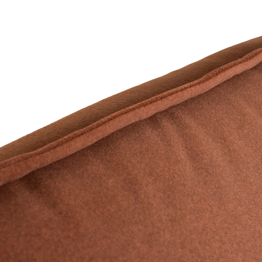 Contemporary Orion 3-Seater Sofa - Orange