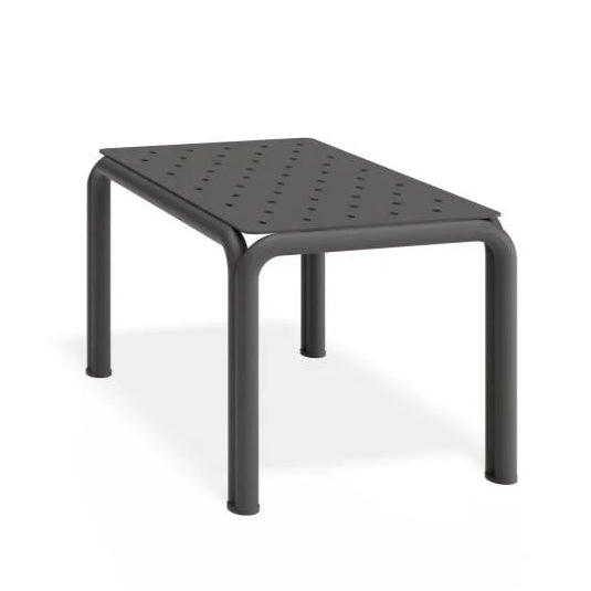 Contemporary Outdoor Charcoal Corner Sofa - Sandy Grey Cushion