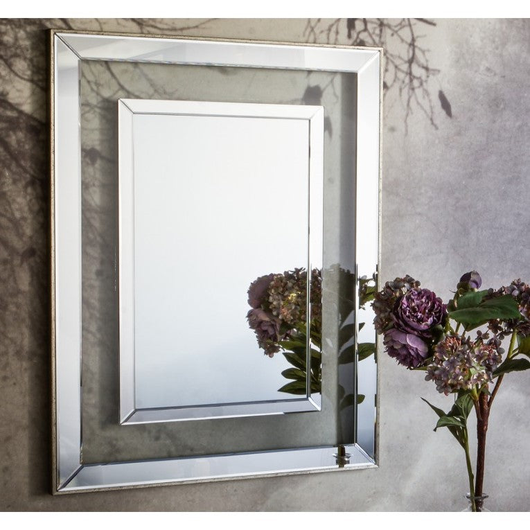 Contemporary Rectangular Italian Wall Mirror