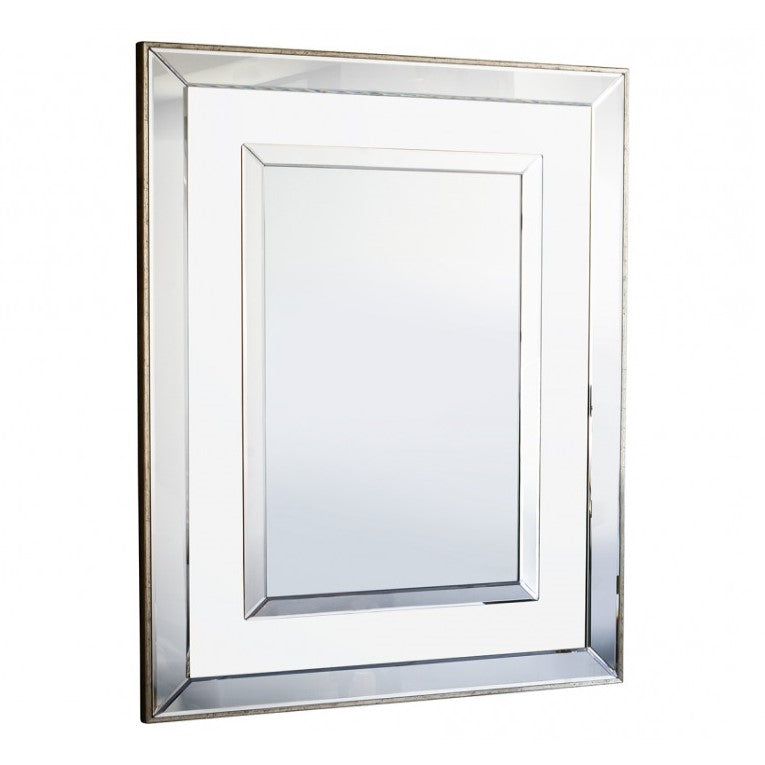 Contemporary Rectangular Italian Wall Mirror