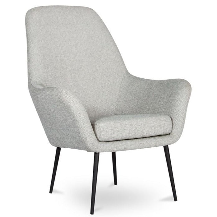 Contemporary Single Seater Fabric Sofa (Available in 3 Colors)