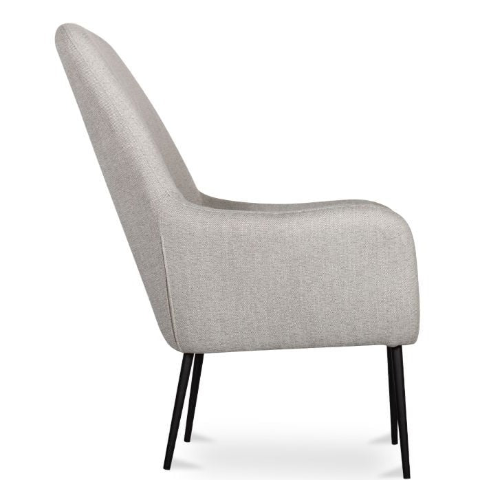 Contemporary Single Seater Fabric Sofa (Available in 3 Colors)