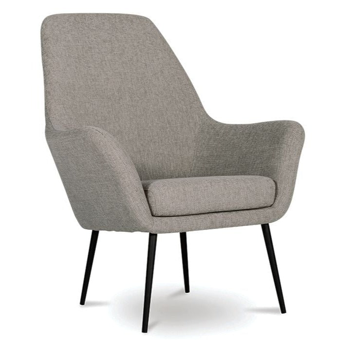 Contemporary Single Seater Fabric Sofa (Available in 3 Colors)