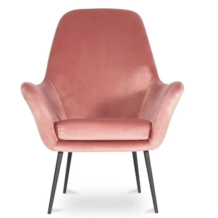 Contemporary Single Seater Velvet Sofa (Available in 4 Colors)