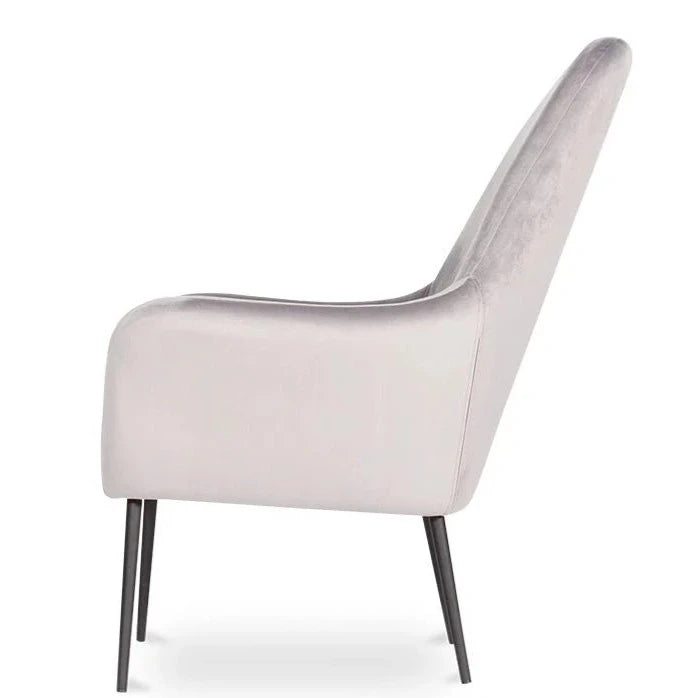 Contemporary Single Seater Velvet Sofa (Available in 4 Colors)