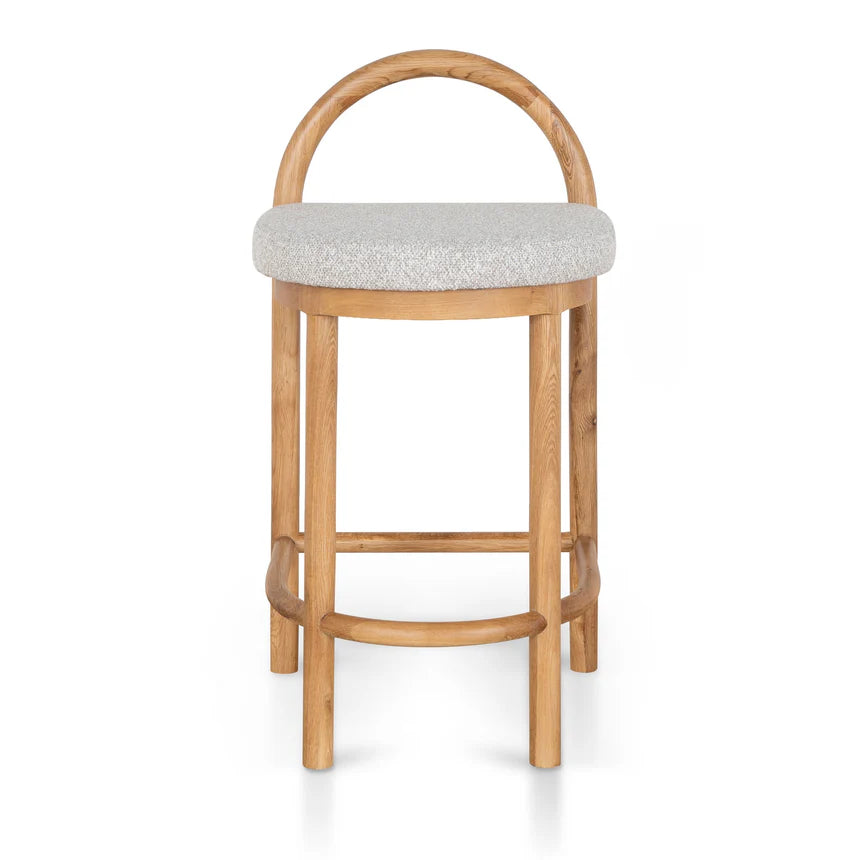 Contemporary Timber Bar Stool - Grey