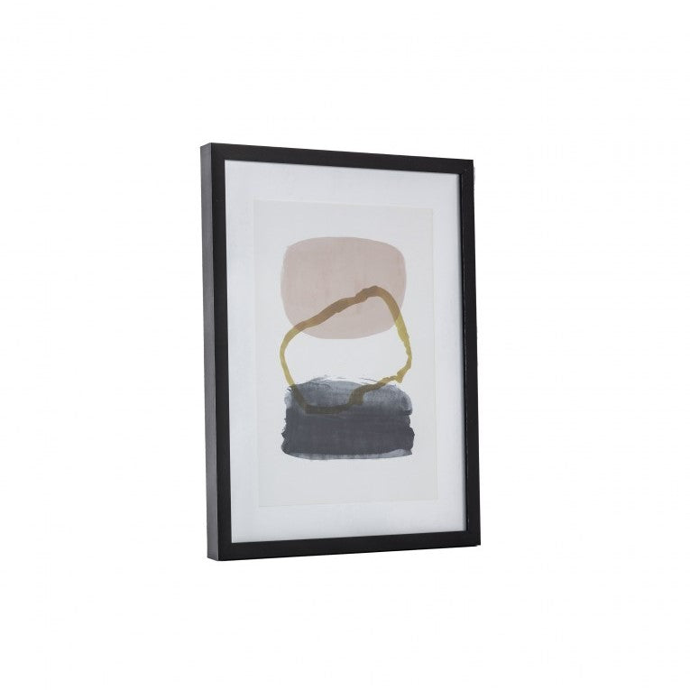 Contemporary Shapes Frame Prints Set of 3