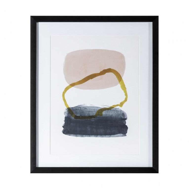 Contemporary Shapes Frame Prints Set of 3