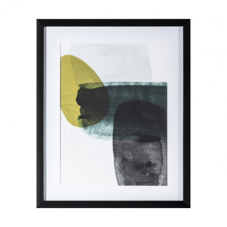 Contemporary Shapes Frame Prints Set of 3