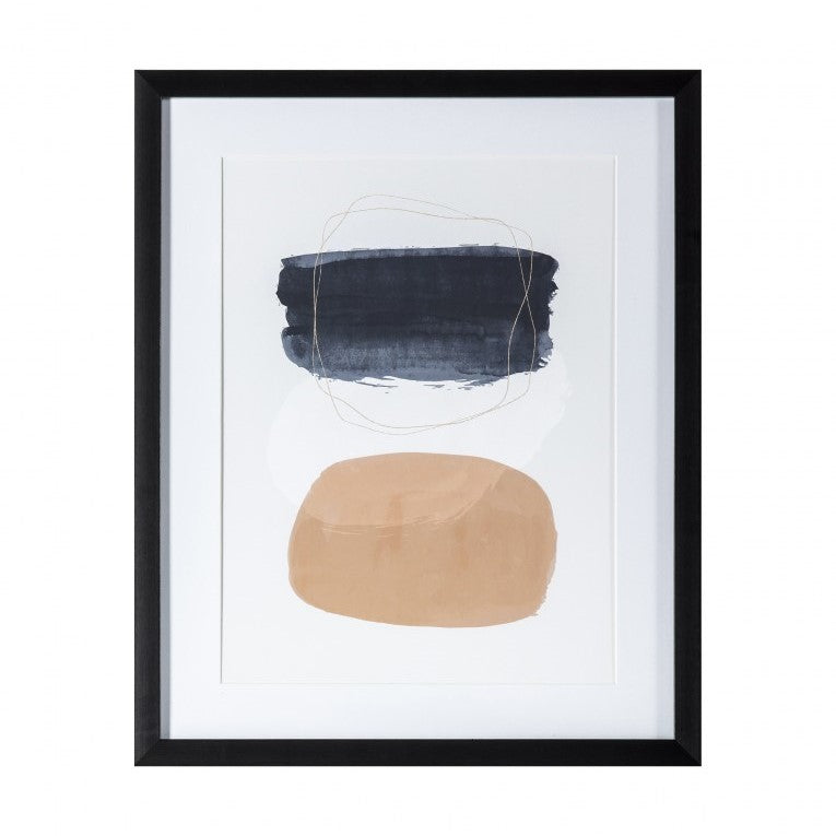 Contemporary Shapes Frame Prints Set of 3