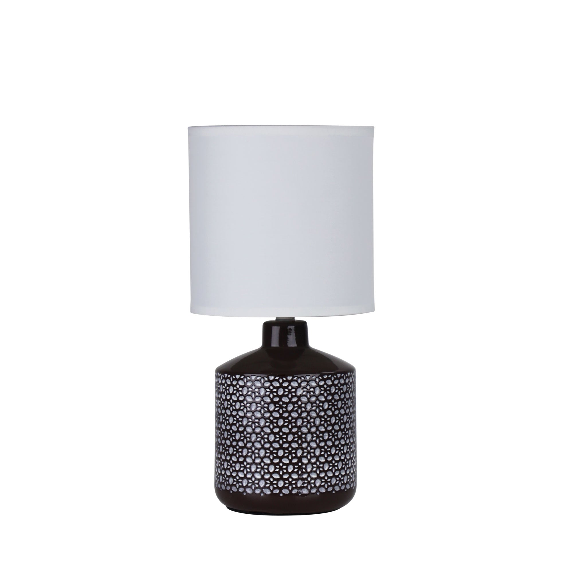 Contemporary Ceramic Table Lamp 38cms (Available in 6 Colors)