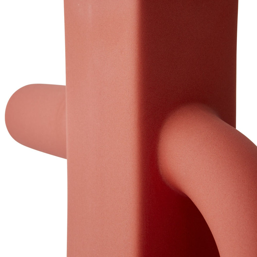 Contour Corner Ceramic Vase