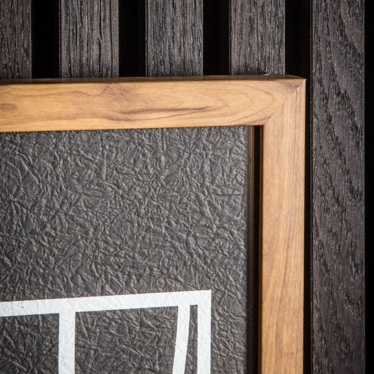 Contours in Darkness Beauty Line Drawing Framed Art