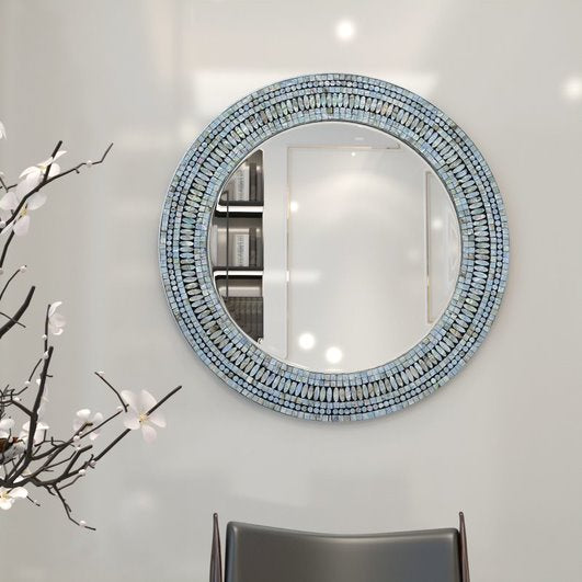 Cooper Luxurious Mother of Pearl Mirror 76cms