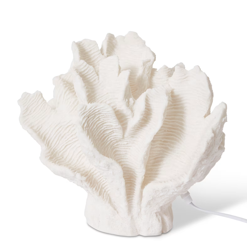 Coral Lamp Leaf Light Decor