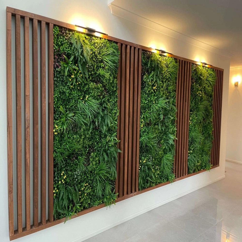 Country Fern UV Resistant Vertical Garden 1m X 1m