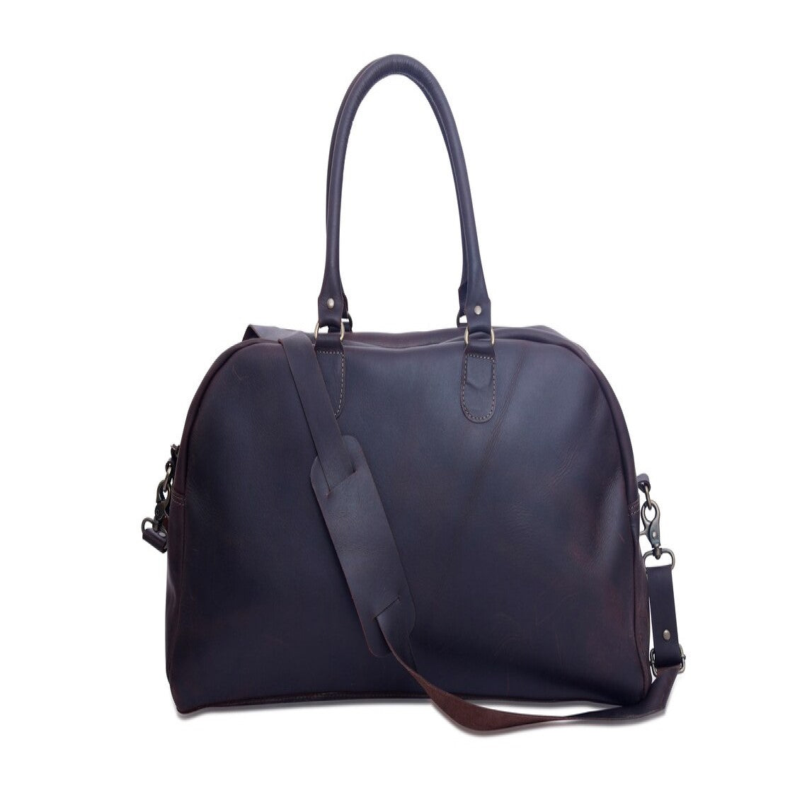 Couture Carryall Leather Duffle Bag