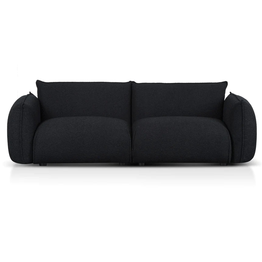 Couture Comfort 3-Seater Sofa - Black