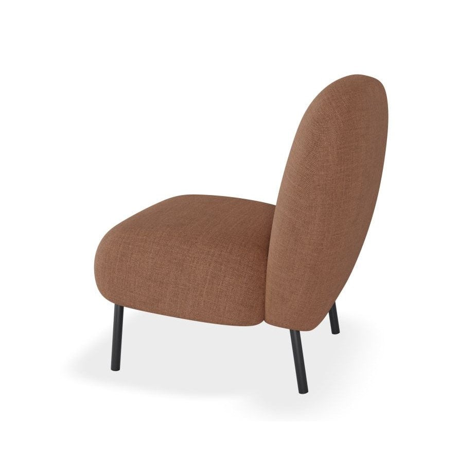 Cozy Solitude Brown Single Seater Sofa (Available in 2 Frame Colors)