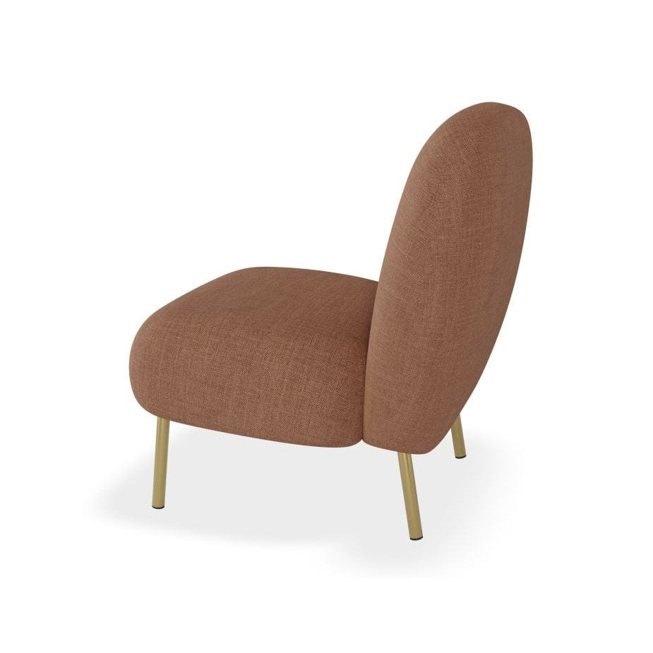 Cozy Solitude Brown Single Seater Sofa (Available in 2 Frame Colors)