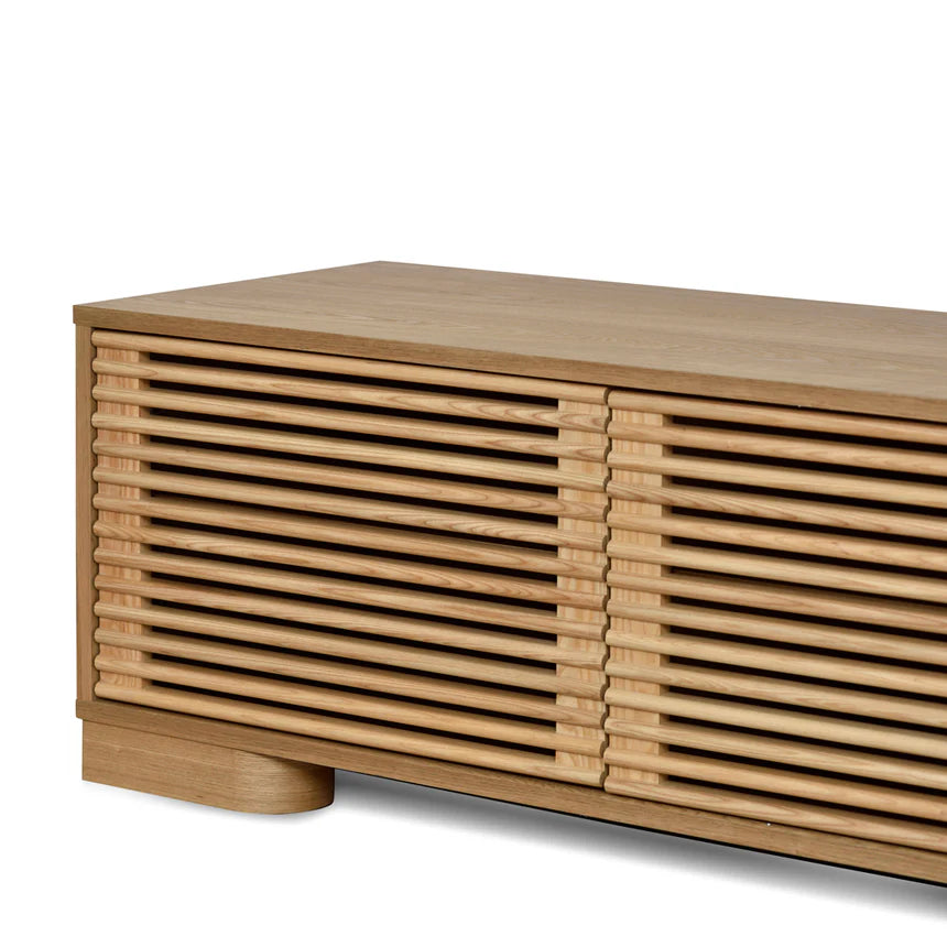 Crafted Charm Natural TV Entertainment Unit - 230cms