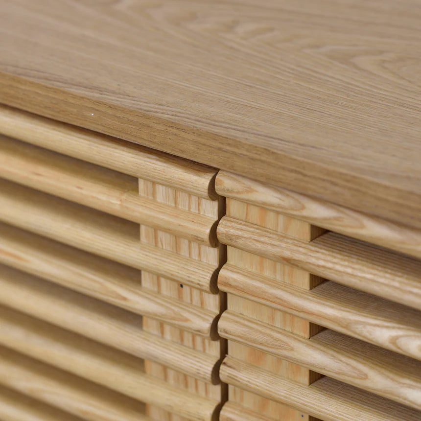 Crafted Charm Natural TV Entertainment Unit - 230cms