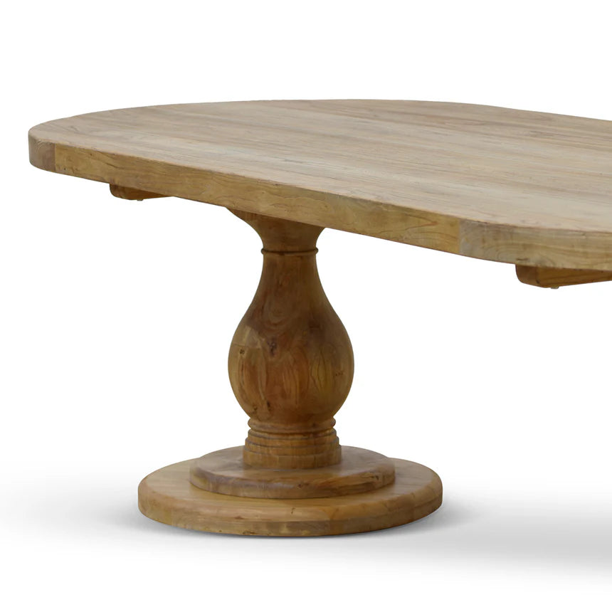 Crafted Elegance Natural Dining Table - 240cms