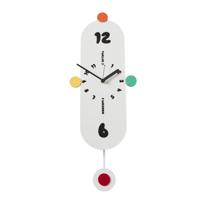 Crafted Modern Whimsy Wall Clock
