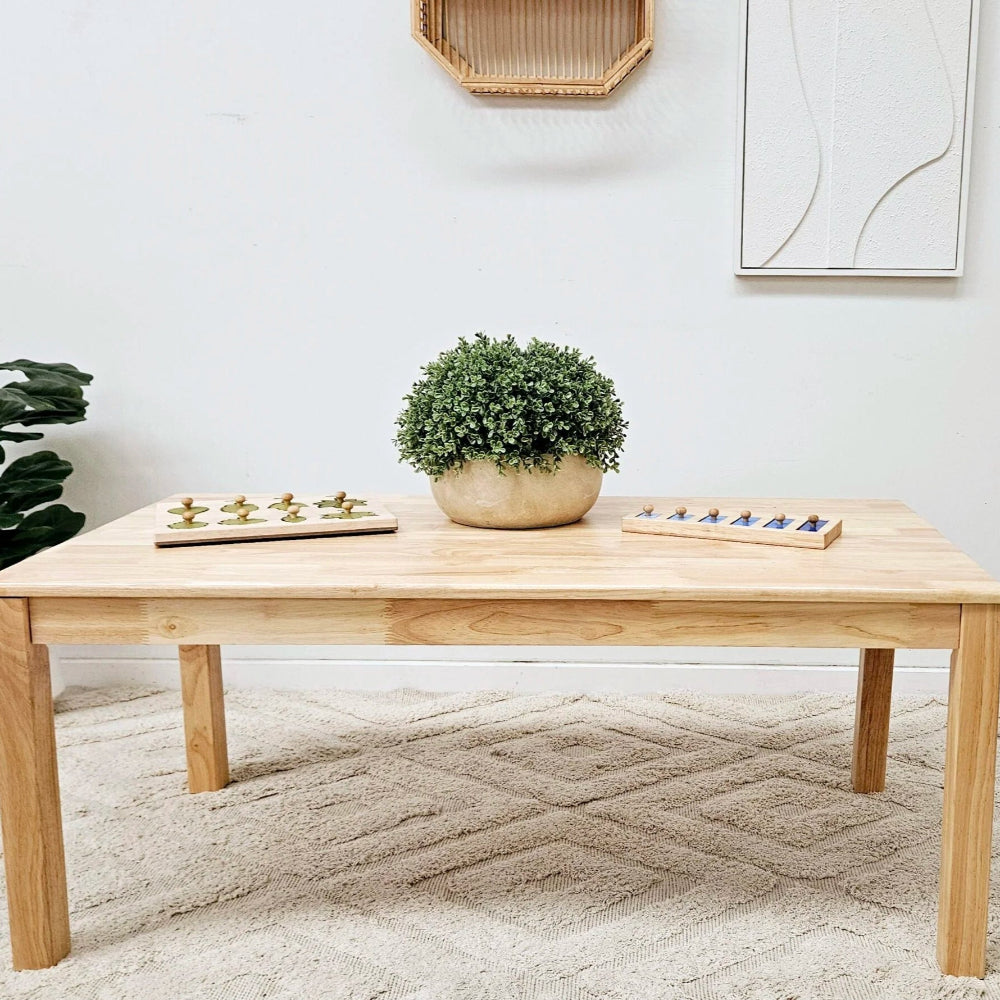 Crafted Versatile and Sturdy Rectangular Table - 120cms