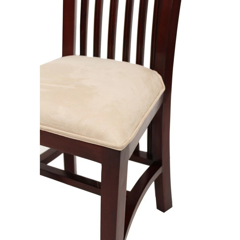 Craftsmanship Batavia High Back Carver Chair - Rose Mahogany