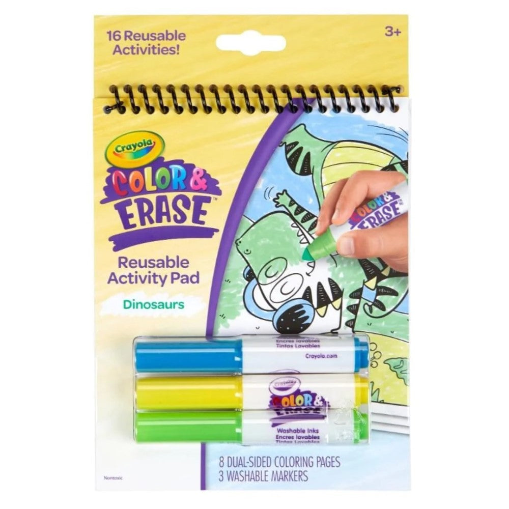 Crayola Dinosaurs Color & Erase 4pc Set
