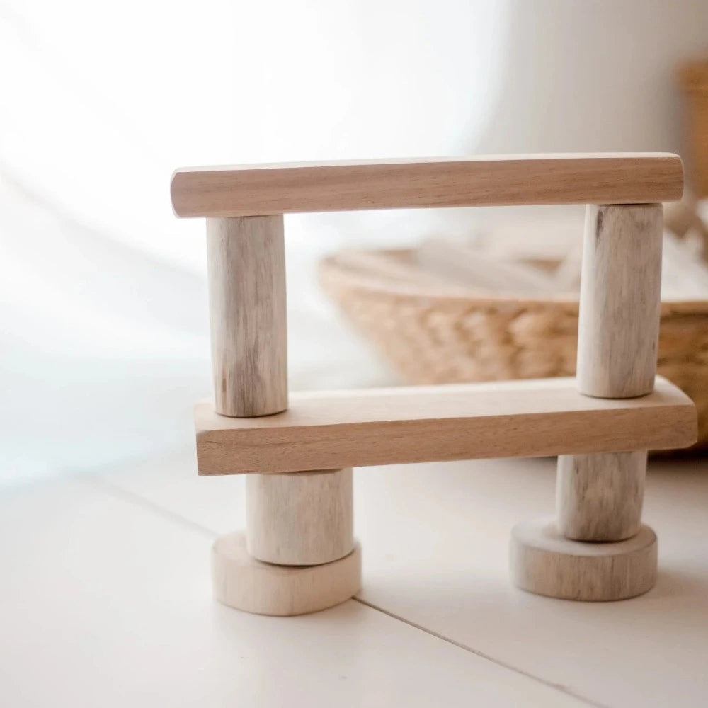 Creative Fun Natural Tree Blocks