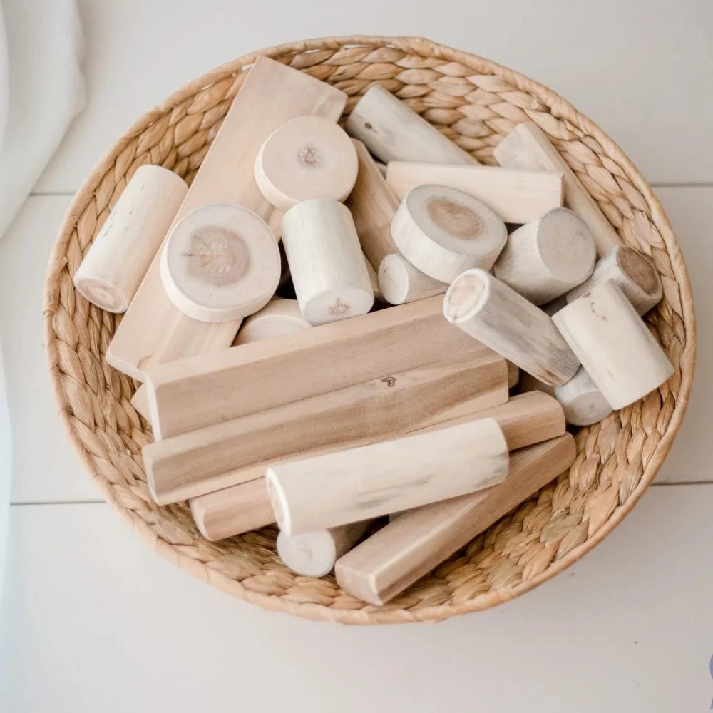 Creative Fun Natural Tree Blocks