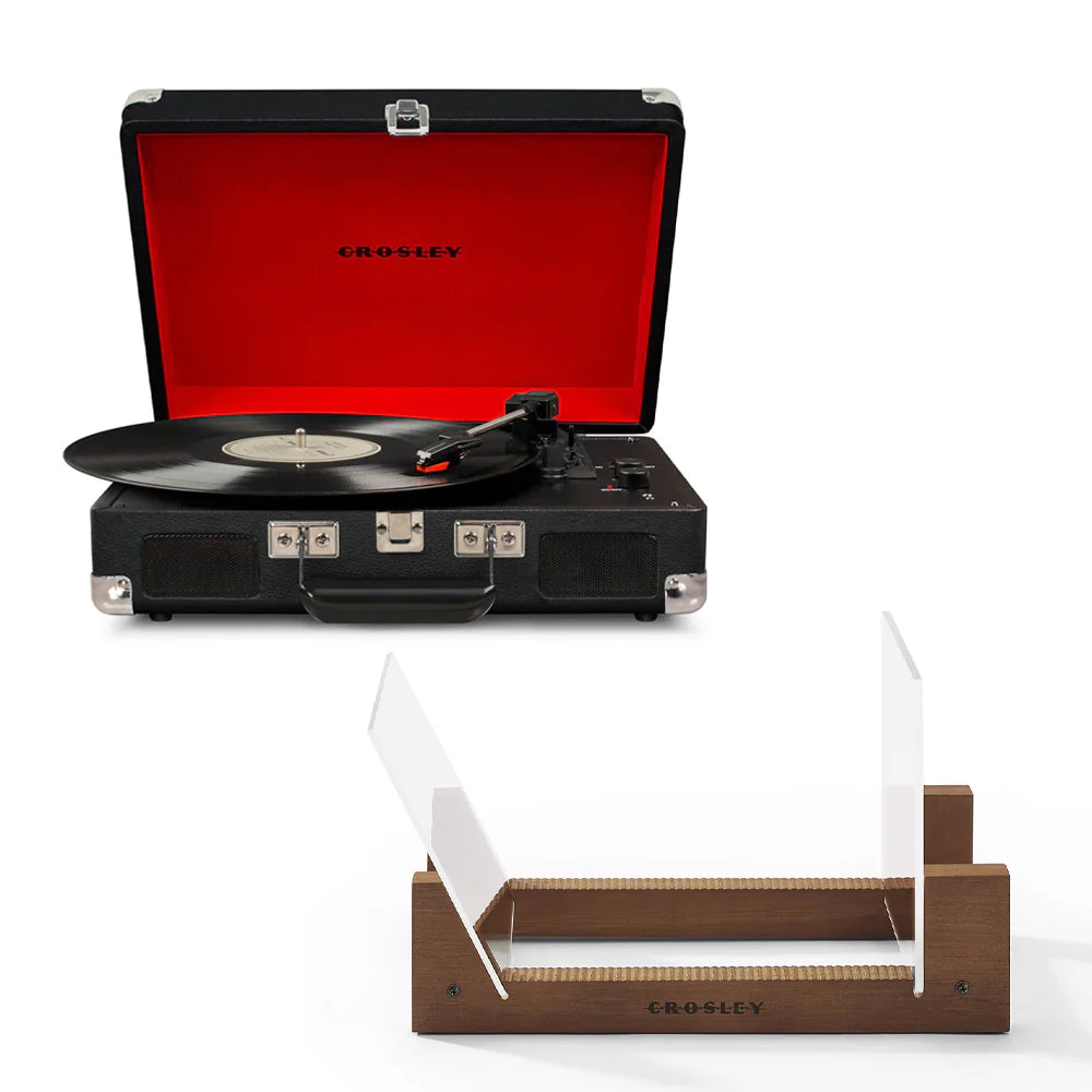 Crosley Cruiser Turntable + Record Storage Display (Available in 3 Colors)
