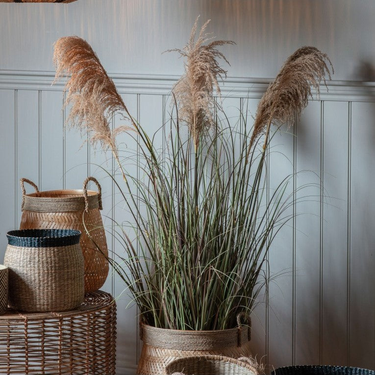 Crowned in Nature Artificial Pampas Grass with 5 Heads